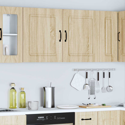 vidaXL Kitchen Wall Cabinets 2 pcs Kalmar Sonoma Oak Engineered Wood