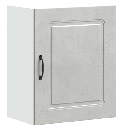 vidaXL Kitchen Wall Cabinet Kalmar Concrete Grey Engineered Wood