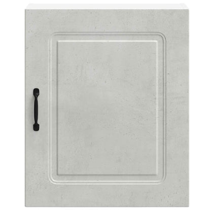 vidaXL Kitchen Wall Cabinet Kalmar Concrete Grey Engineered Wood