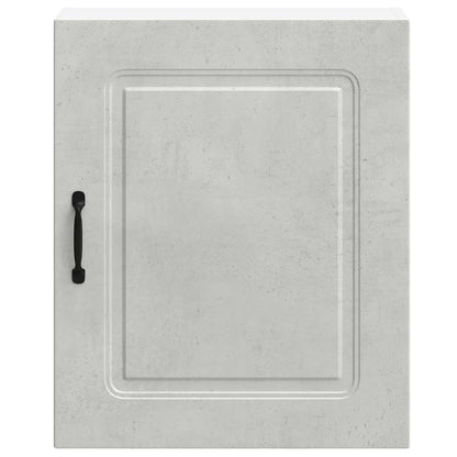 vidaXL Kitchen Wall Cabinets 2 pcs Kalmar Concrete Grey Engineered Wood