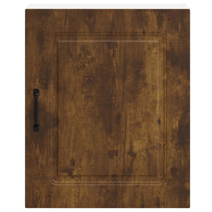 vidaXL Kitchen Wall Cabinet Kalmar Smoked Oak Engineered Wood