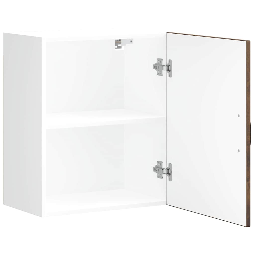 vidaXL Kitchen Wall Cabinet Kalmar Smoked Oak Engineered Wood
