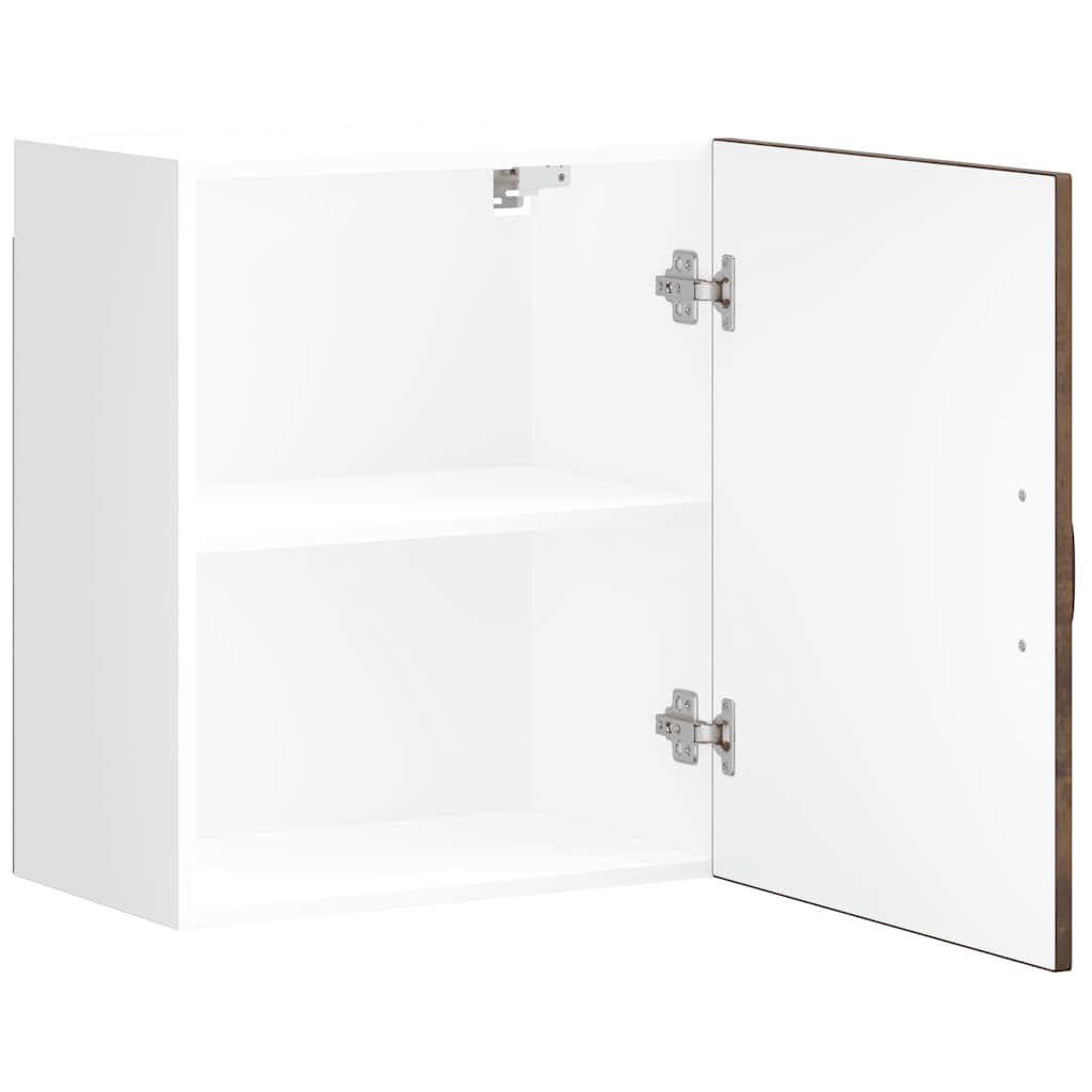 vidaXL Kitchen Wall Cabinets 2 pcs Kalmar Smoked Oak Engineered Wood
