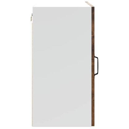 vidaXL Kitchen Wall Cabinets 2 pcs Kalmar Smoked Oak Engineered Wood