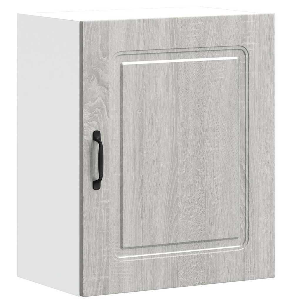 vidaXL Kitchen Wall Cabinet Kalmar Grey Sonoma Engineered Wood