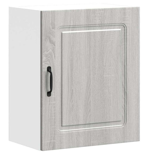 vidaXL Kitchen Wall Cabinet Kalmar Grey Sonoma Engineered Wood