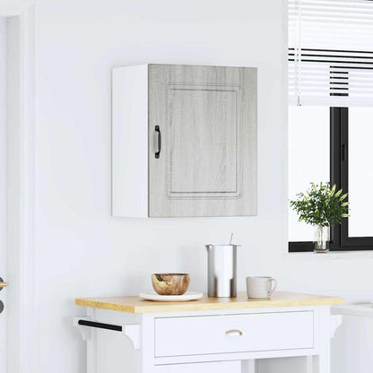 vidaXL Kitchen Wall Cabinet Kalmar Grey Sonoma Engineered Wood