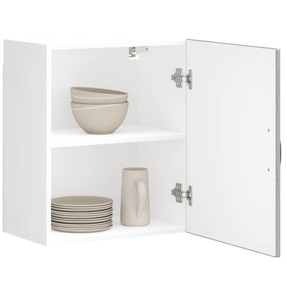 vidaXL Kitchen Wall Cabinets 2 pcs Kalmar Grey Sonoma Engineered Wood