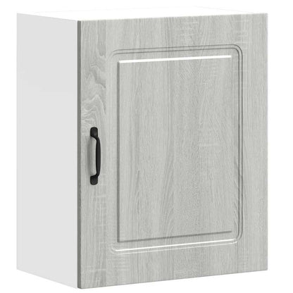 vidaXL Kitchen Wall Cabinets 2 pcs Kalmar Grey Sonoma Engineered Wood
