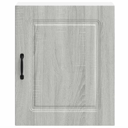 vidaXL Kitchen Wall Cabinets 2 pcs Kalmar Grey Sonoma Engineered Wood