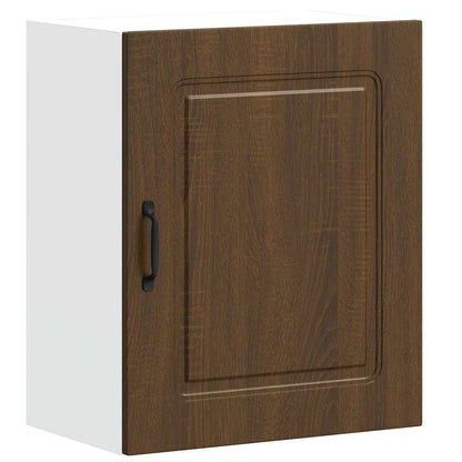 vidaXL Kitchen Wall Cabinet Kalmar Brown Oak Engineered Wood