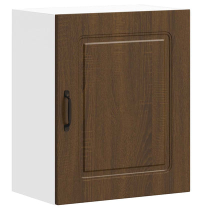 vidaXL Kitchen Wall Cabinet Kalmar Brown Oak Engineered Wood