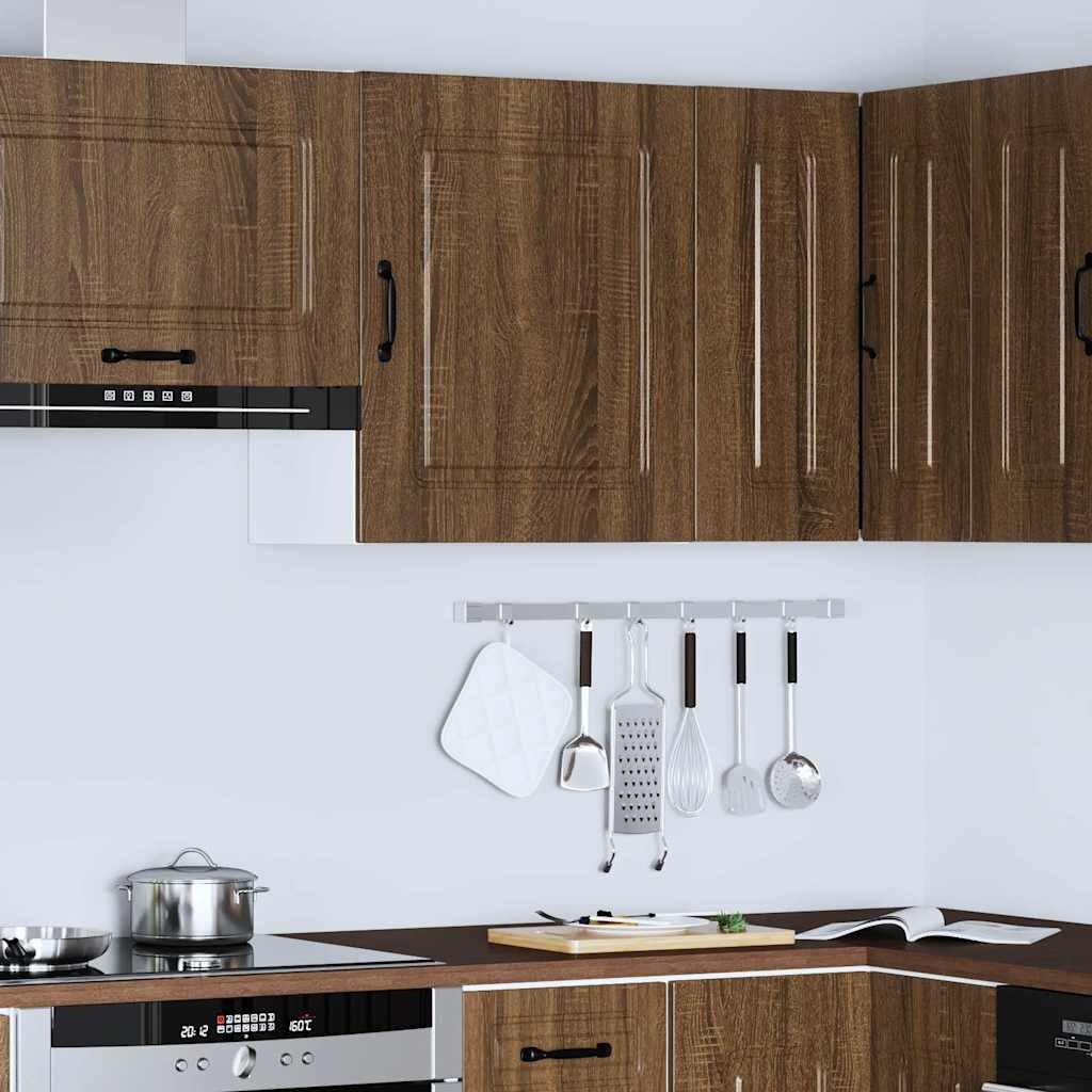 vidaXL Kitchen Wall Cabinet Kalmar Brown Oak Engineered Wood