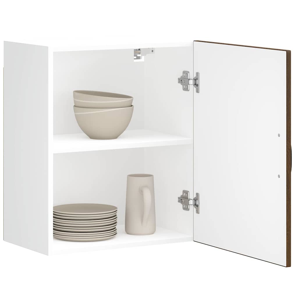 vidaXL Kitchen Wall Cabinet Kalmar Brown Oak Engineered Wood