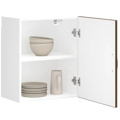 vidaXL Kitchen Wall Cabinets 2 pcs Kalmar Brown Oak Engineered Wood