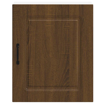 vidaXL Kitchen Wall Cabinets 2 pcs Kalmar Brown Oak Engineered Wood