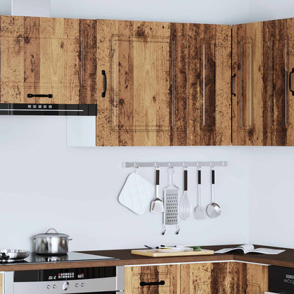 vidaXL Kitchen Wall Cabinet Kalmar Old Wood Engineered Wood