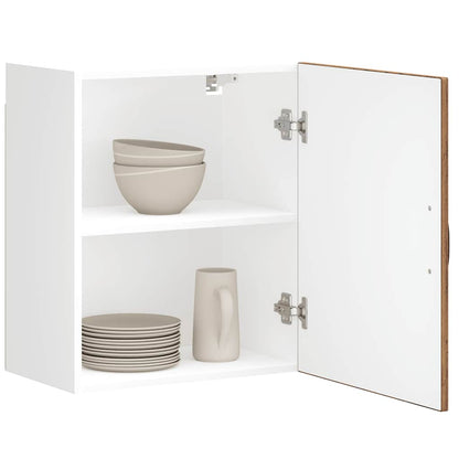 vidaXL Kitchen Wall Cabinets 2 pcs Kalmar Old Wood Engineered Wood