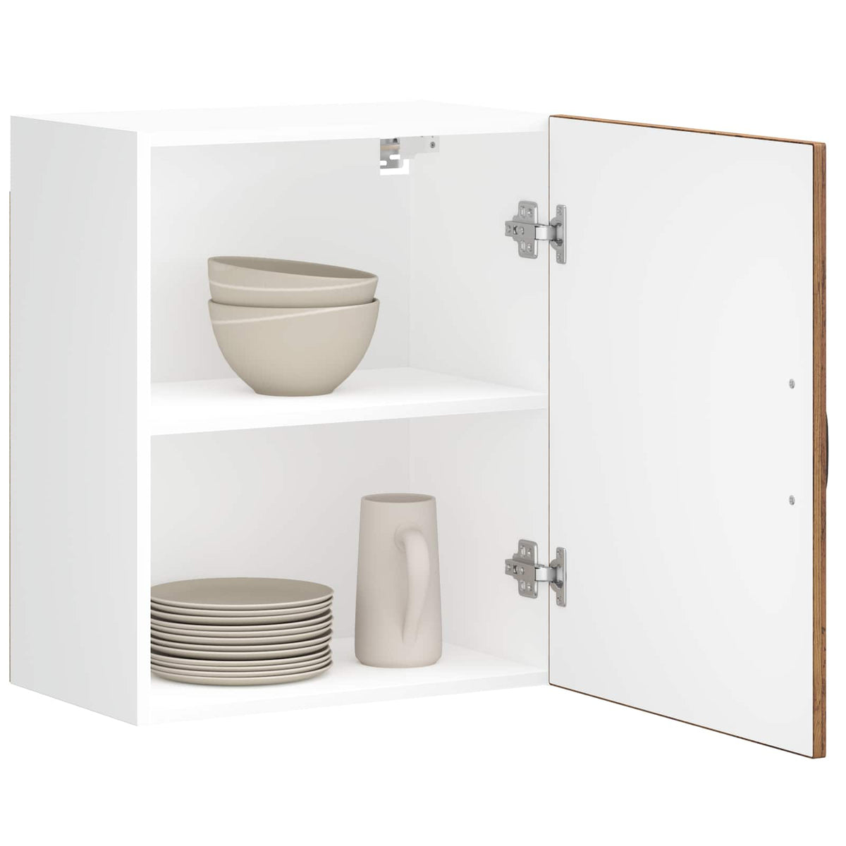 vidaXL Kitchen Wall Cabinets 2 pcs Kalmar Old Wood Engineered Wood