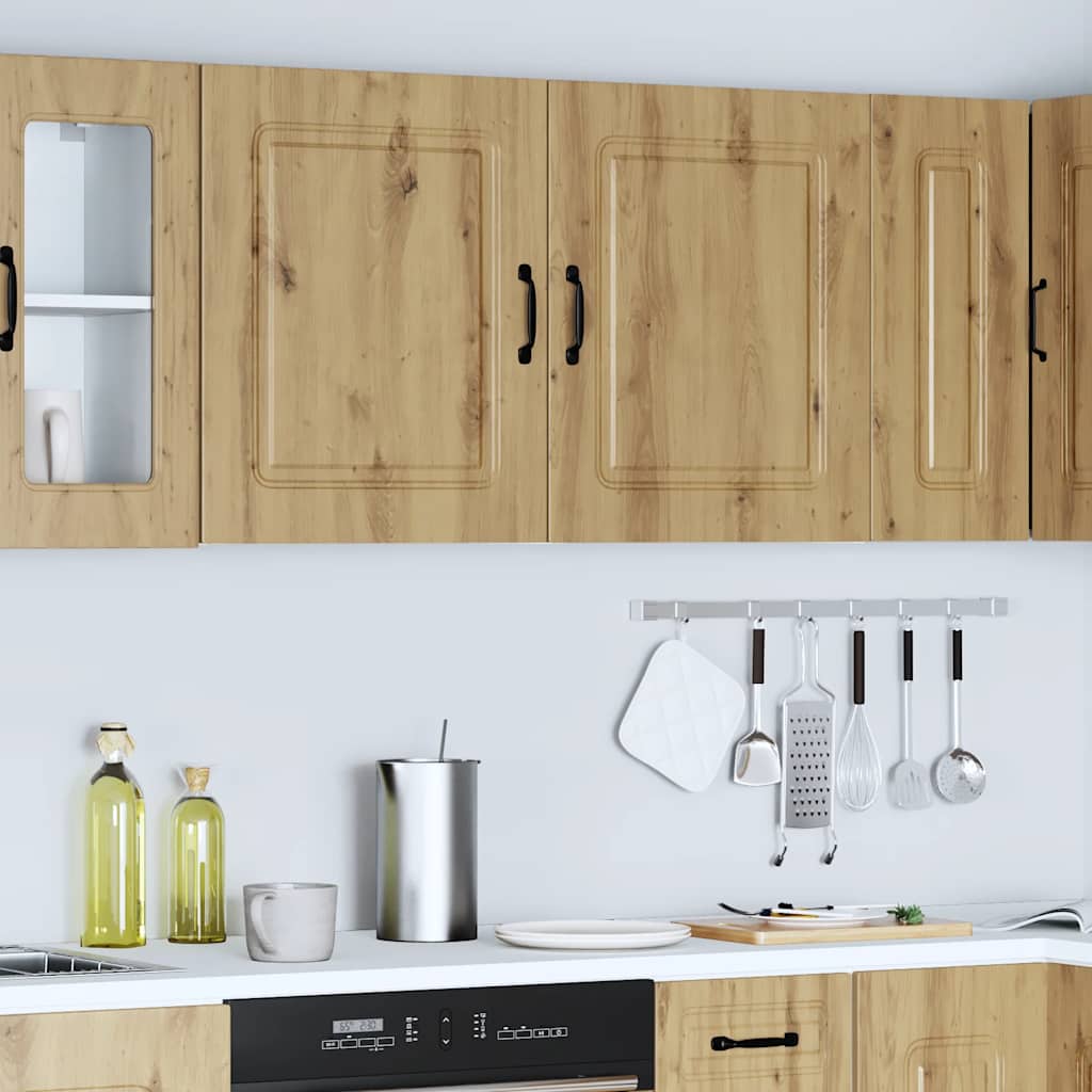 vidaXL Kitchen Wall Cabinets 2 pcs Kalmar Artisan Oak Engineered Wood