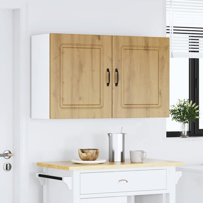 vidaXL Kitchen Wall Cabinets 2 pcs Kalmar Artisan Oak Engineered Wood
