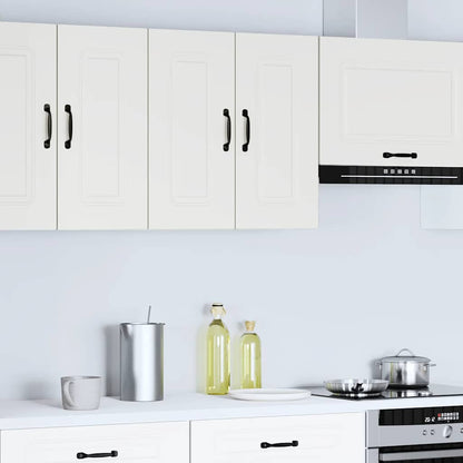 vidaXL Kitchen Wall Cabinet "Kalmar" White Engineered Wood