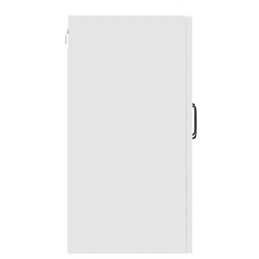 vidaXL Kitchen Wall Cabinet "Kalmar" High Gloss White Engineered Wood