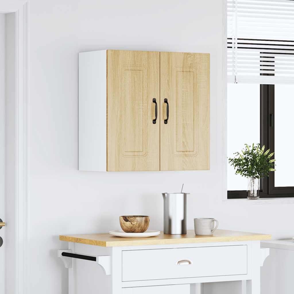 vidaXL Kitchen Wall Cabinet "Kalmar" Sonoma Oak Engineered Wood