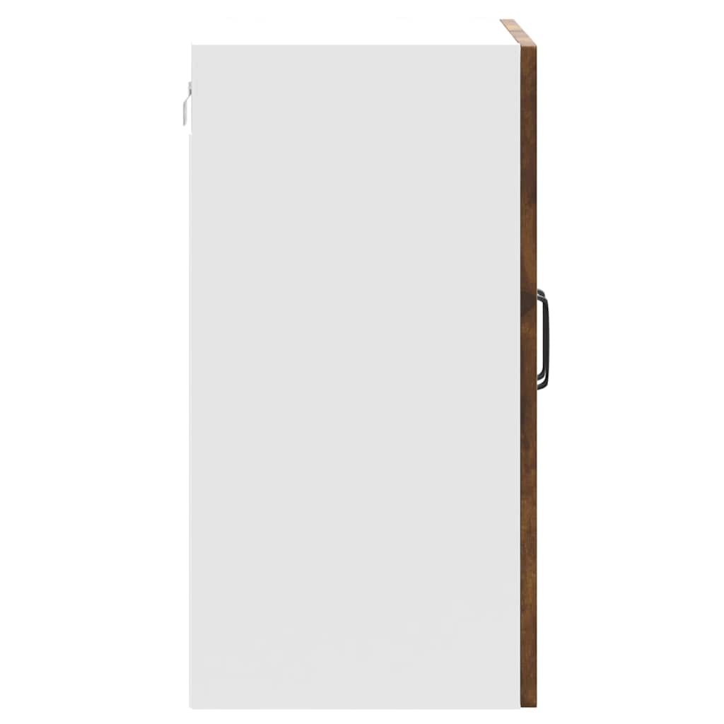 vidaXL Kitchen Wall Cabinet "Kalmar" Smoked Oak Engineered Wood