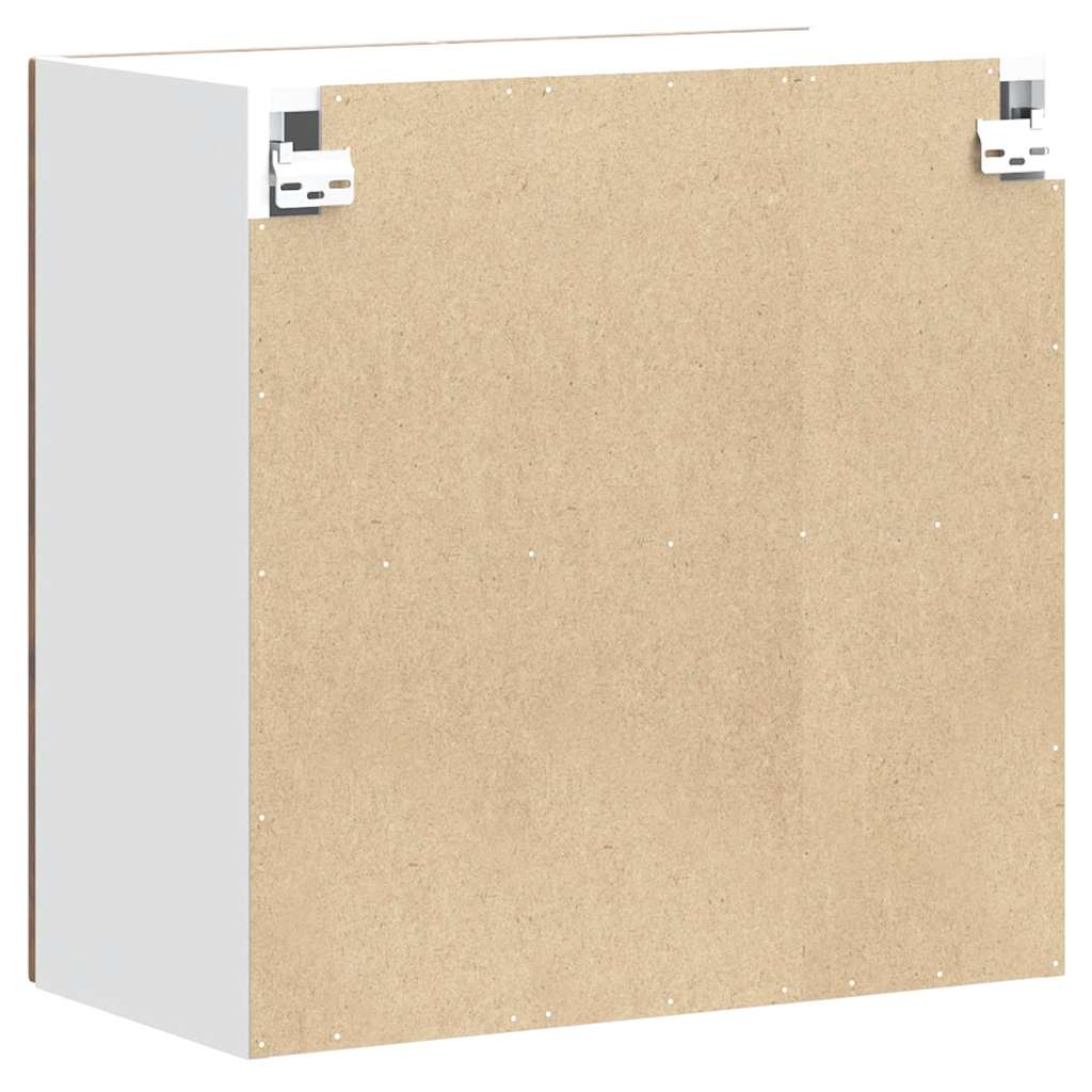 vidaXL Kitchen Wall Cabinet "Kalmar" Smoked Oak Engineered Wood