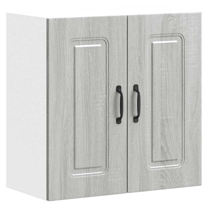 vidaXL Kitchen Wall Cabinet "Kalmar" Grey Sonoma Engineered Wood