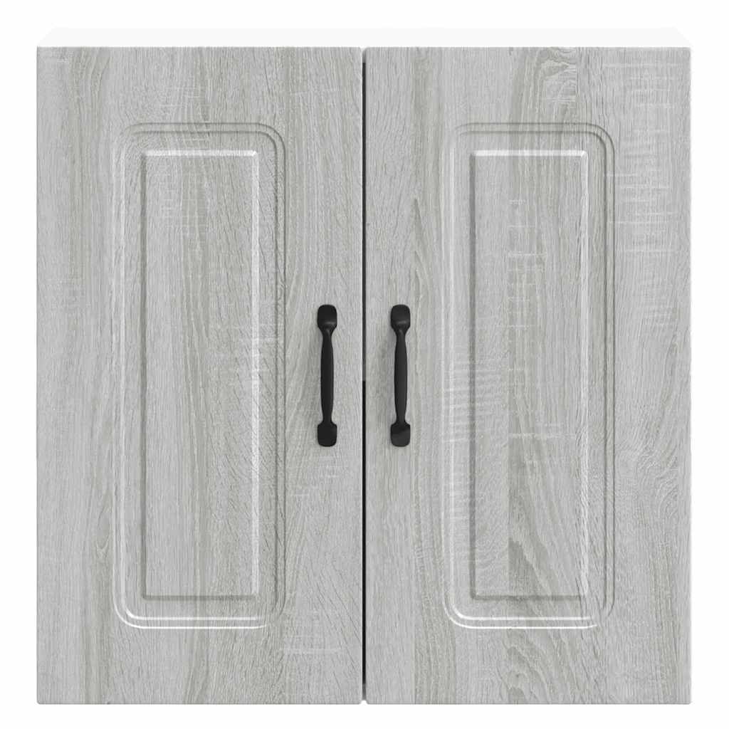 vidaXL Kitchen Wall Cabinet "Kalmar" Grey Sonoma Engineered Wood