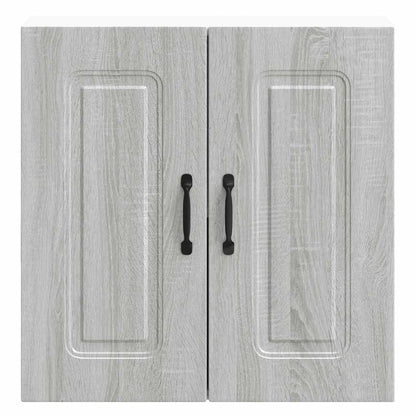 vidaXL Kitchen Wall Cabinet "Kalmar" Grey Sonoma Engineered Wood