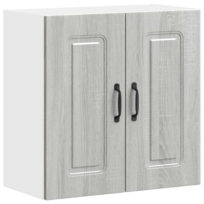 vidaXL Kitchen Wall Cabinet "Kalmar" Grey Sonoma Engineered Wood