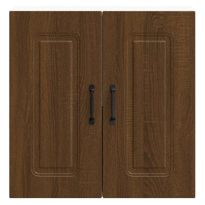 vidaXL Kitchen Wall Cabinet "Kalmar" Brown Oak Engineered Wood