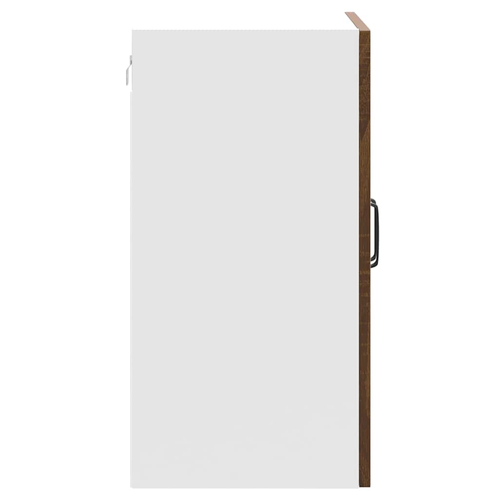 vidaXL Kitchen Wall Cabinet "Kalmar" Brown Oak Engineered Wood