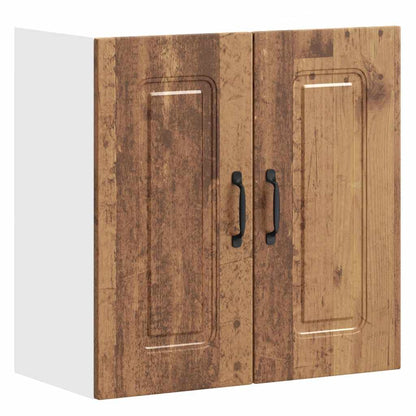 vidaXL Kitchen Wall Cabinet "Kalmar" Old Wood Engineered Wood