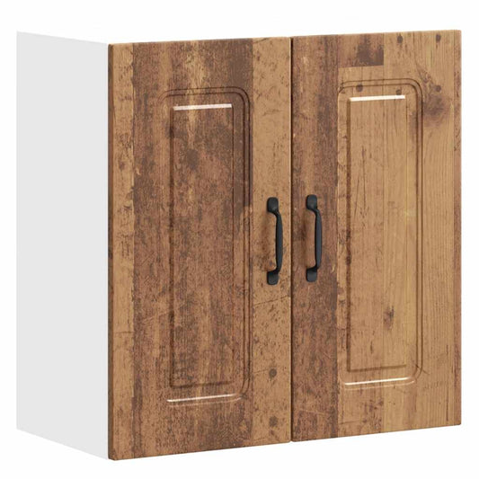 vidaXL Kitchen Wall Cabinet "Kalmar" Old Wood Engineered Wood