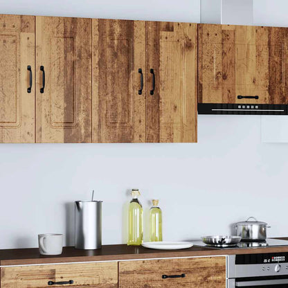 vidaXL Kitchen Wall Cabinet "Kalmar" Old Wood Engineered Wood