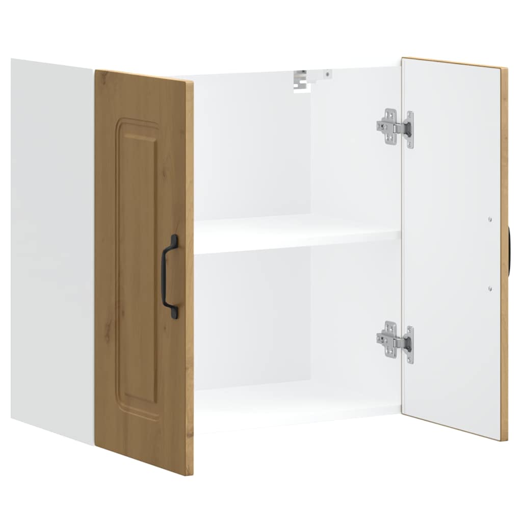 vidaXL Kitchen Wall Cabinet "Kalmar" Artisan Oak Engineered Wood