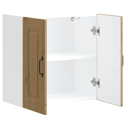 vidaXL Kitchen Wall Cabinet "Kalmar" Artisan Oak Engineered Wood
