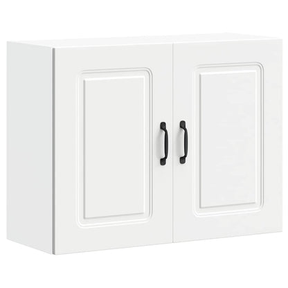 vidaXL Kitchen Wall Cabinet Kalmar White Engineered Wood