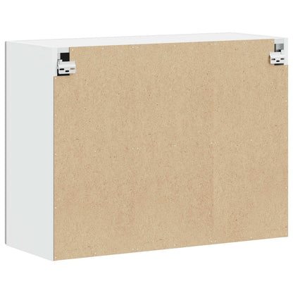 vidaXL Kitchen Wall Cabinet "Kalmar" White Engineered Wood