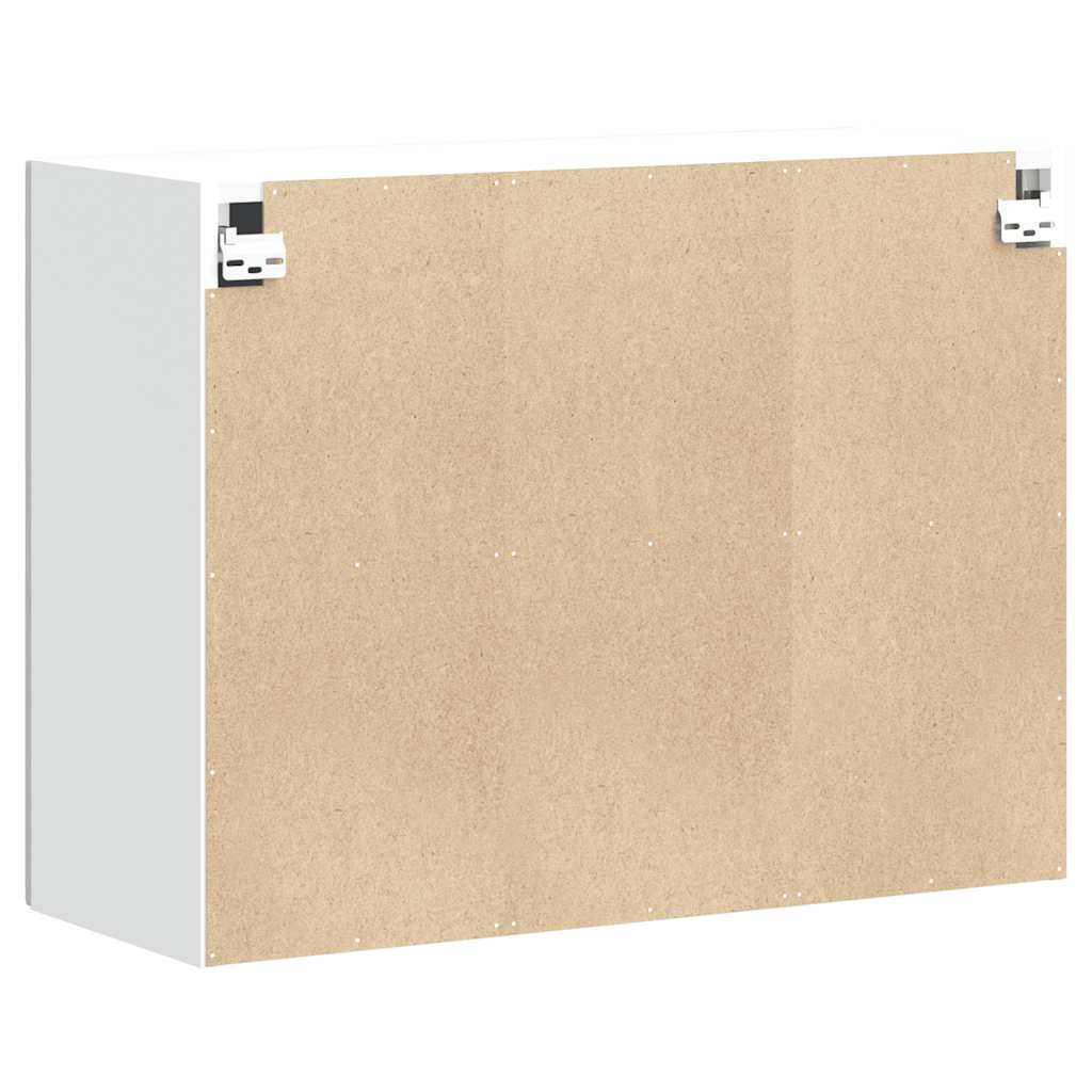 vidaXL Kitchen Wall Cabinet "Kalmar" Concrete Grey Engineered Wood
