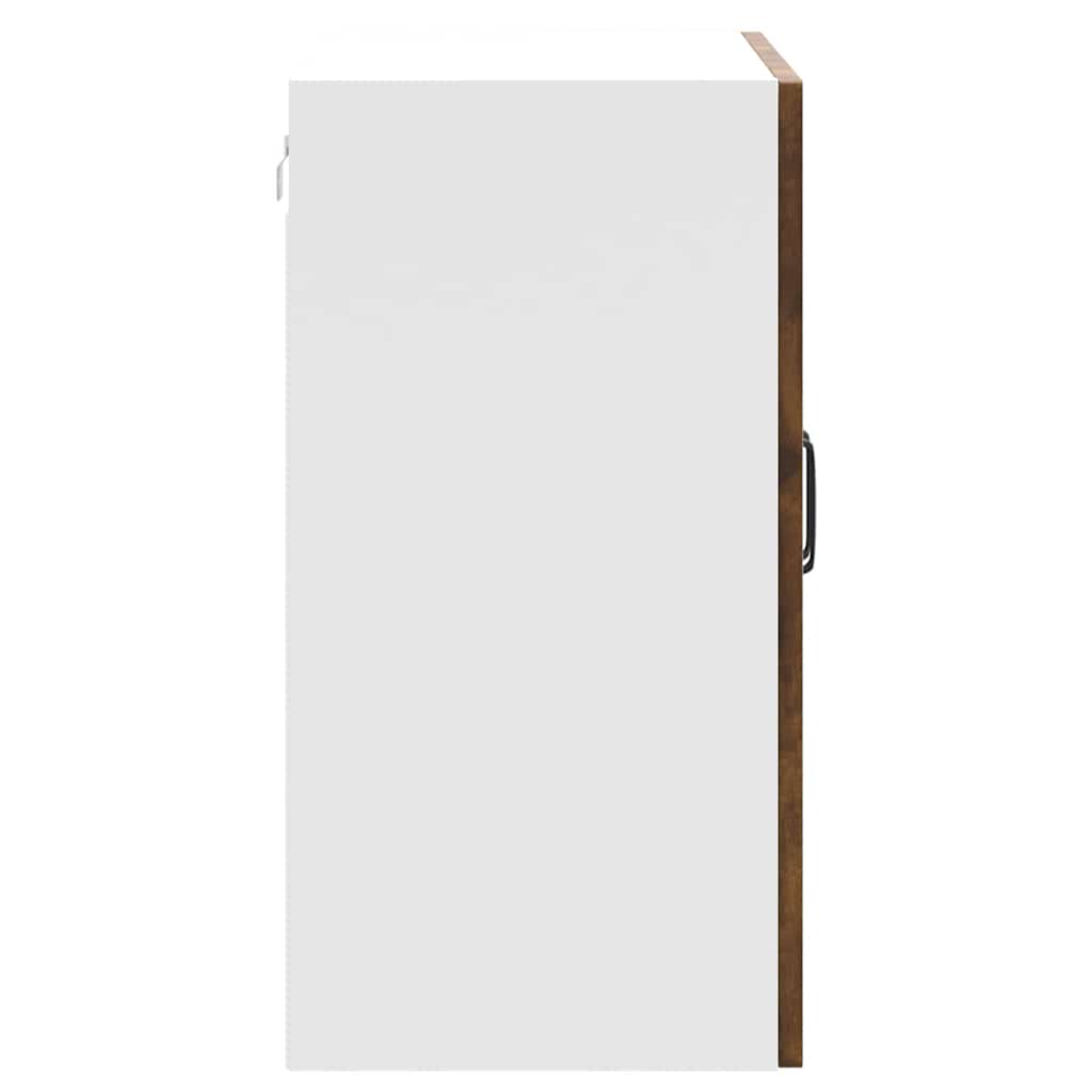 vidaXL Kitchen Wall Cabinet "Kalmar" Smoked Oak Engineered Wood