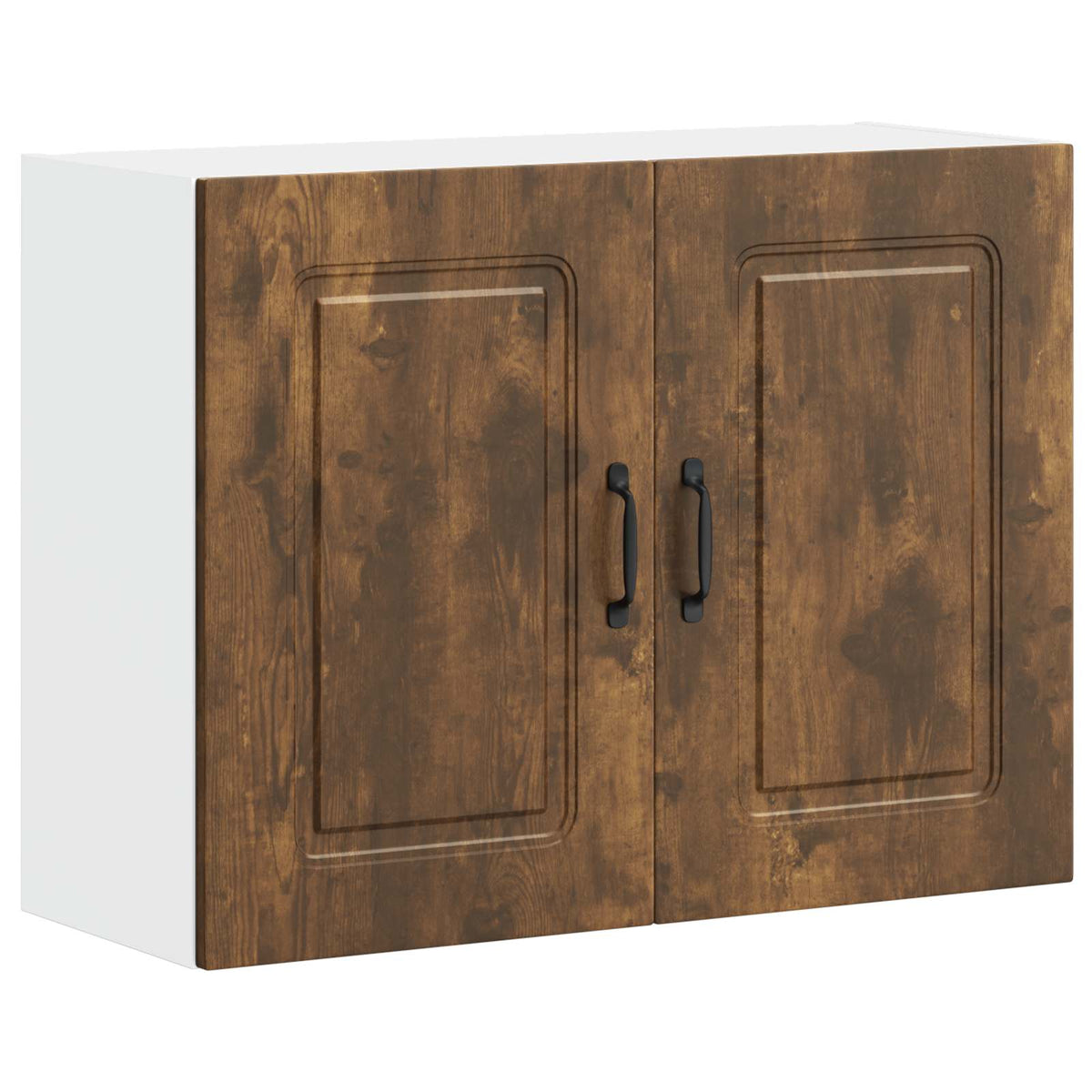 vidaXL Kitchen Wall Cabinet "Kalmar" Smoked Oak Engineered Wood