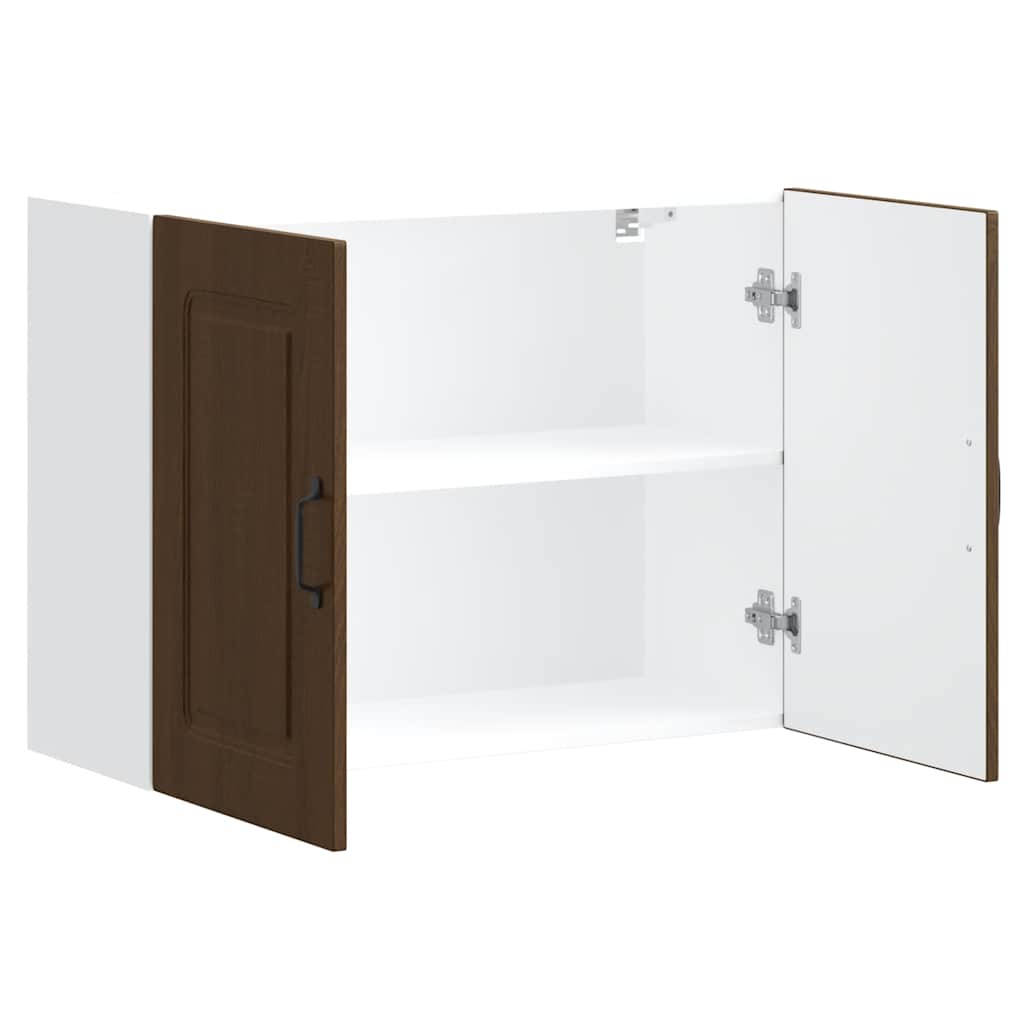 vidaXL Kitchen Wall Cabinet "Kalmar" Brown Oak Engineered Wood
