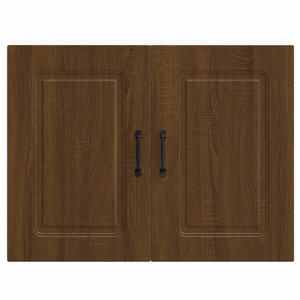 vidaXL Kitchen Wall Cabinet "Kalmar" Brown Oak Engineered Wood