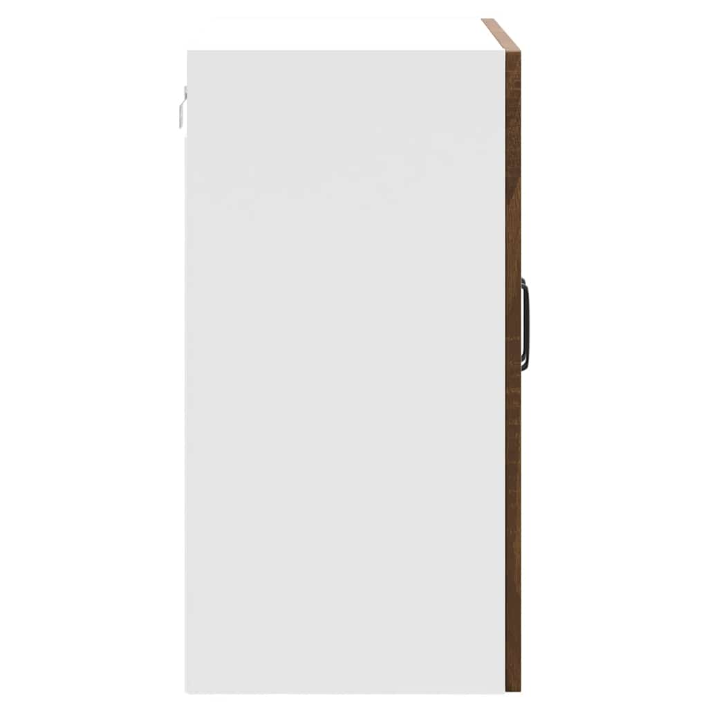 vidaXL Kitchen Wall Cabinet "Kalmar" Brown Oak Engineered Wood