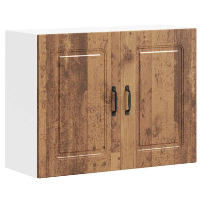 vidaXL Kitchen Wall Cabinet "Kalmar" Old Wood Engineered Wood